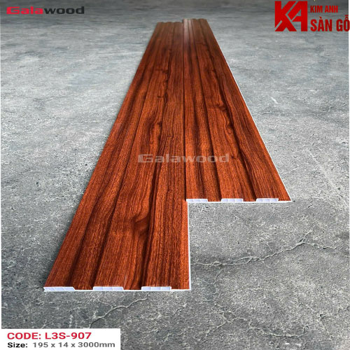Tấm Ốp Lam 3 Sóng Thấp Galawood L3S-907